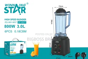 Winning Star Heavy-Duty Blender 3L 800W