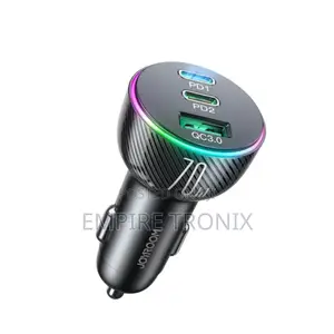 Joyroom Car Charger 70W: Usb, 2 X USB C Black (Jr-Cl26)