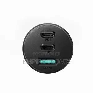 Joyroom Car Charger 70W: Usb, 2 X USB C Black (Jr-Cl26)