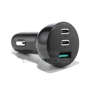 Joyroom Car Charger 70W: Usb, 2 X USB C Black (Jr-Cl26)