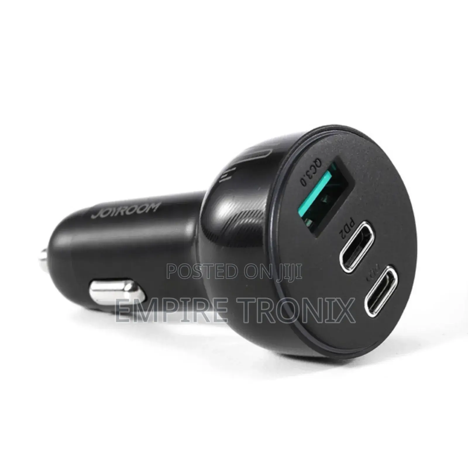Joyroom Car Charger 70W: Usb, 2 X USB C Black (Jr-Cl26)