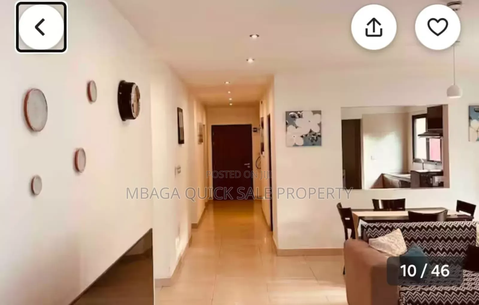 3bdrm Apartment in Kinondoni, Hananasif for rent