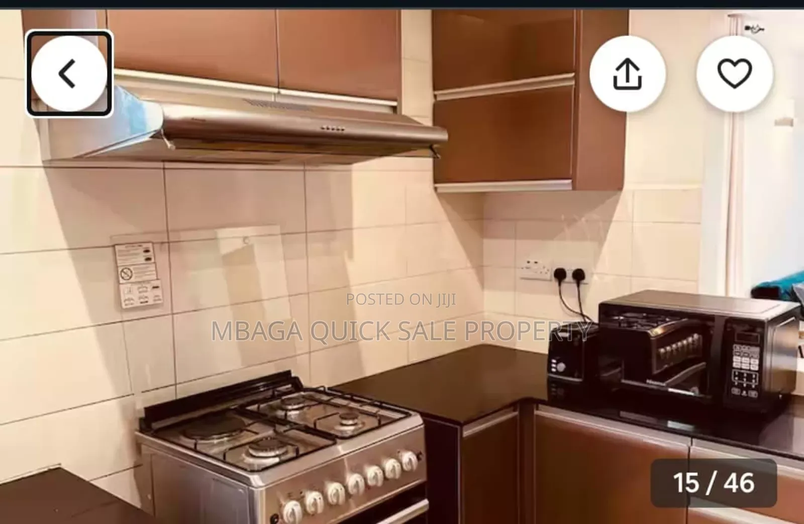 3bdrm Apartment in Kinondoni, Hananasif for rent