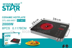 Winning Star Ceramic Hotplate Halichagua Sufuria