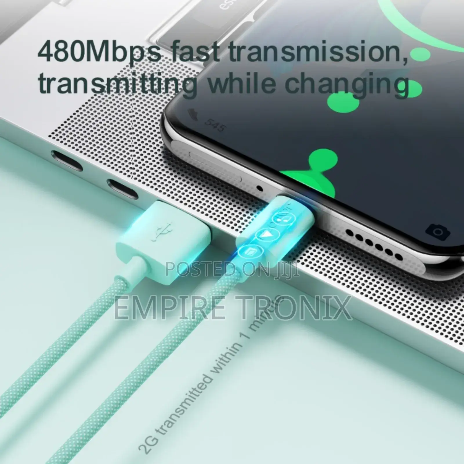 Joyroom M13 Usb-a to USB C Cable Green