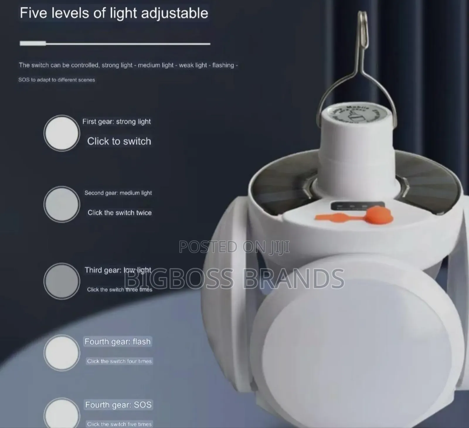 Solar Led Lamp (Rechargeable Lamp)