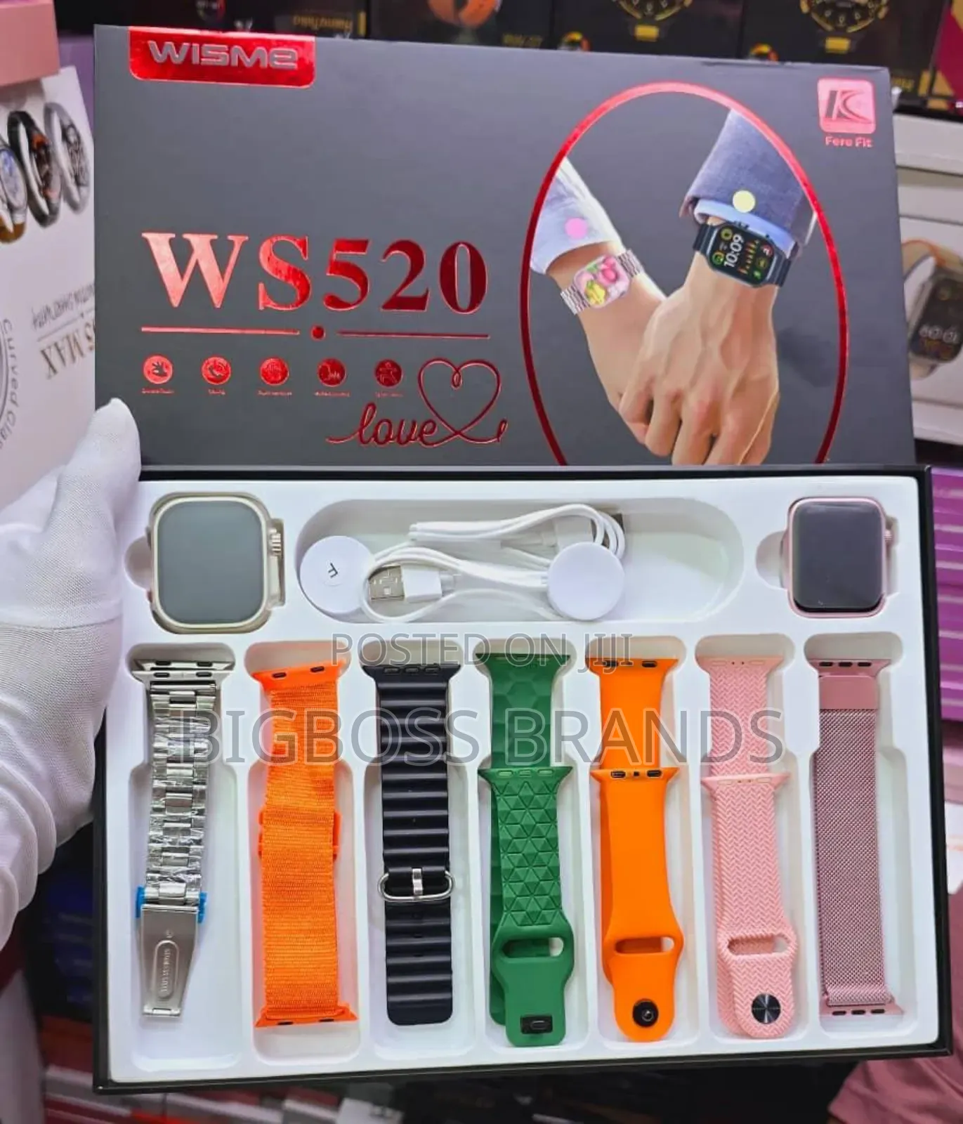 Ws-520 Boyfriend Watch Combo