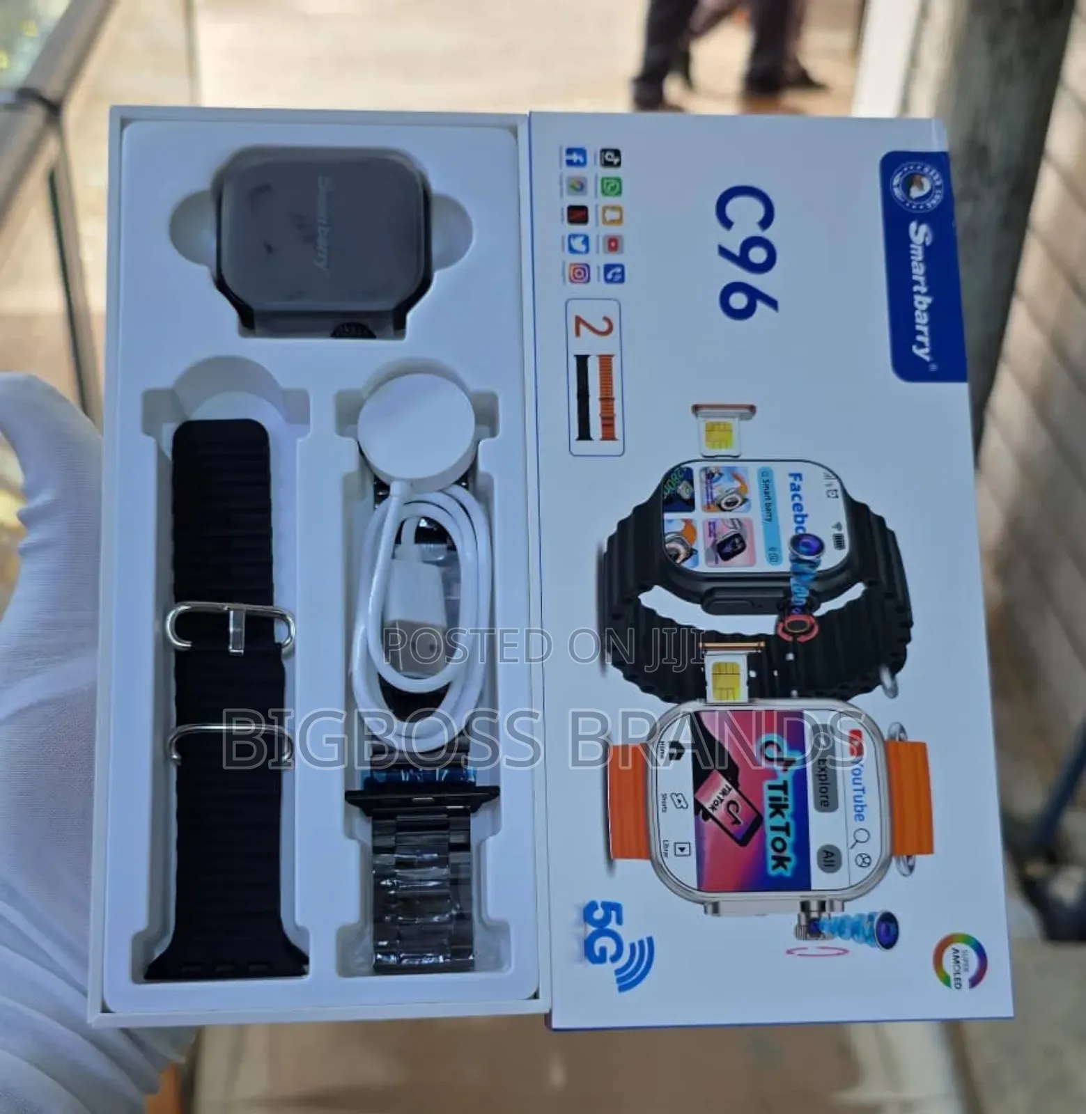C96 Ultra SIM Card Smart Watch