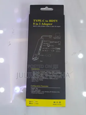 TYPE -C to HDTV 8 in 1