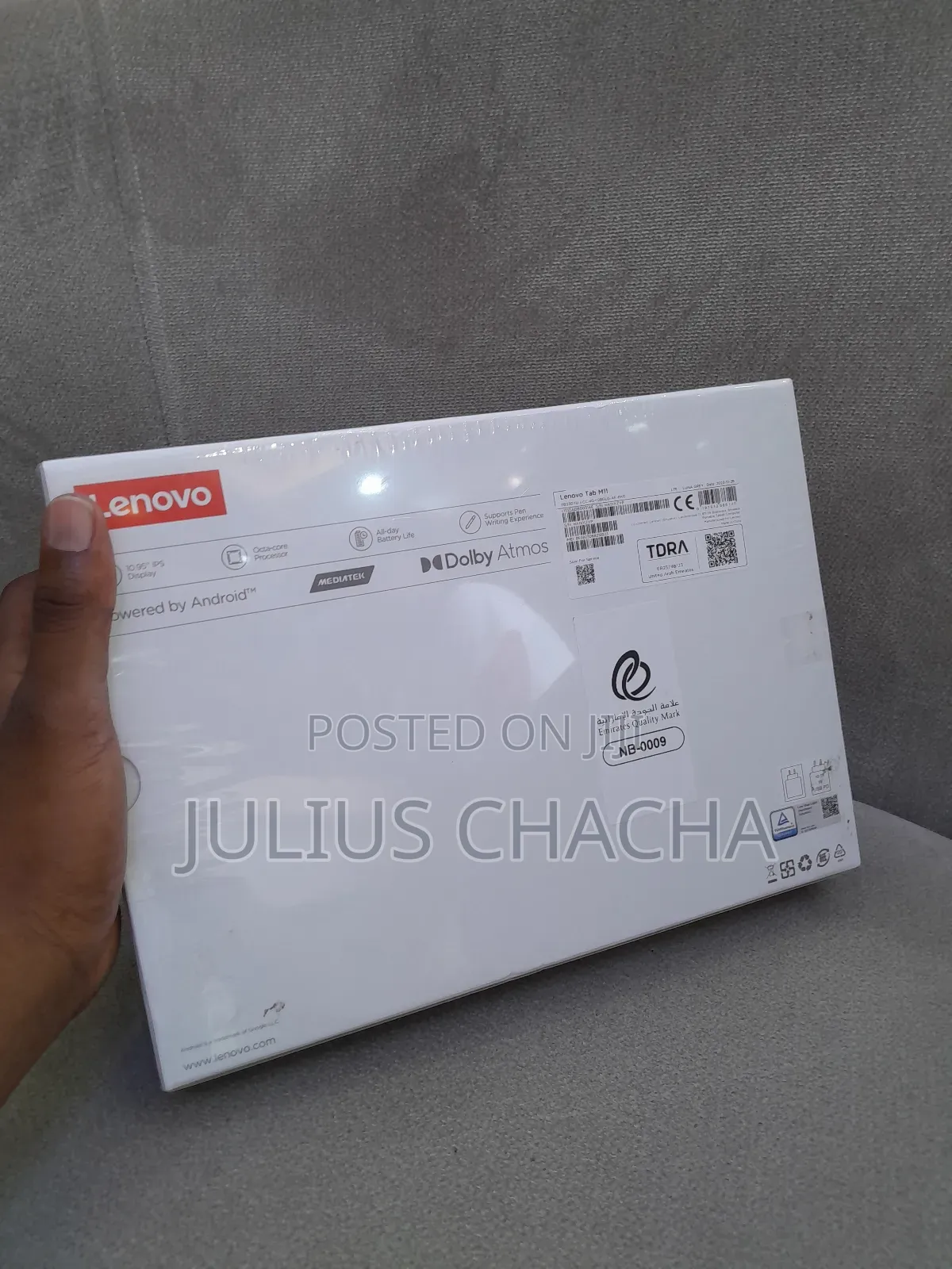 New Lenovo Tab M11 128 GB Gray