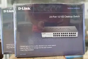 D Link 24-Port 10/100 Desktop Switch