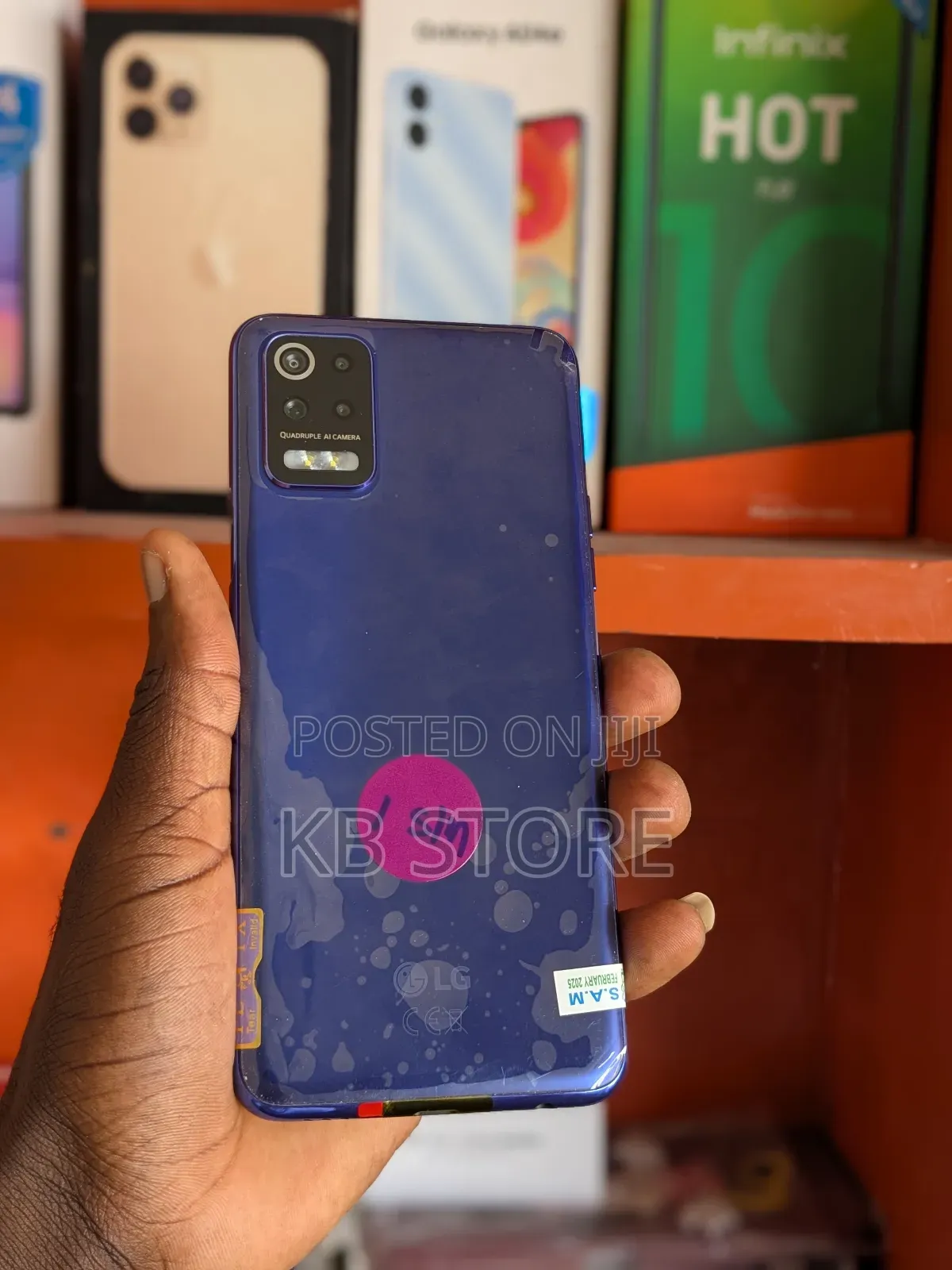 LG K52 64 GB Blue
