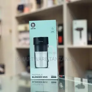 Green Lion Portable Blender Mug 320ml 55w - Black