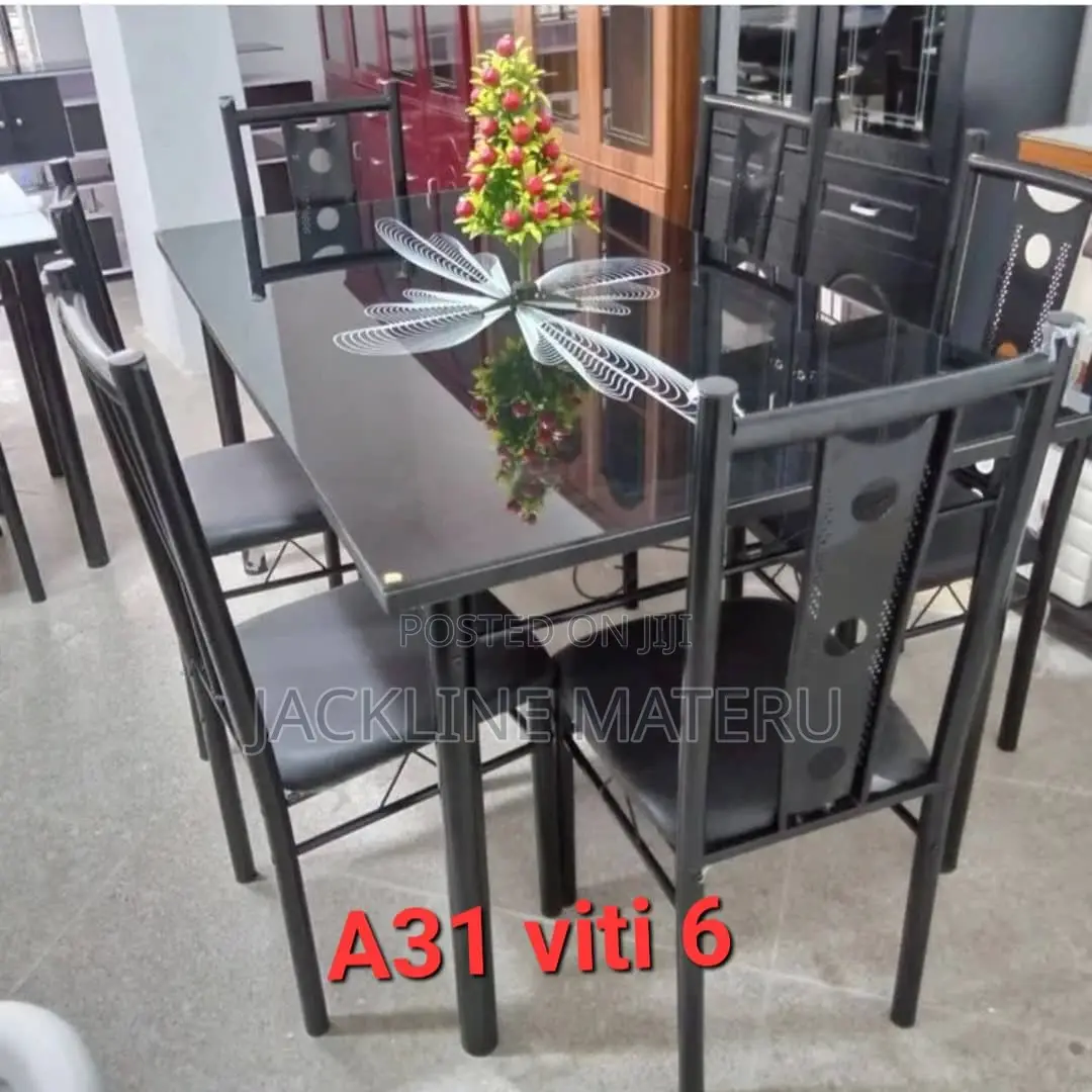 Dinning Table Viti 4 Na Kubwa Viti 6