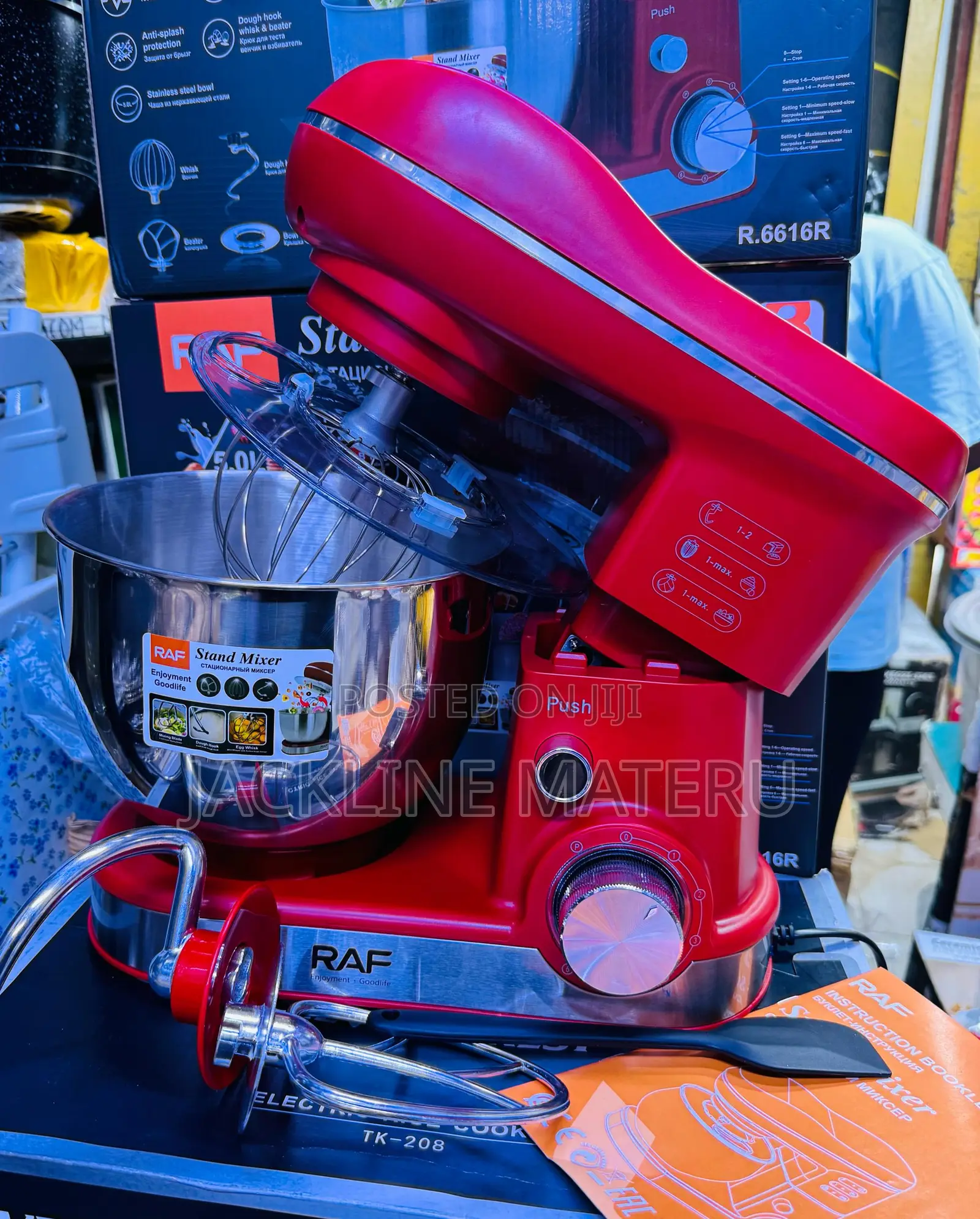 RAF Stand Hand Mixer Heavy Duty