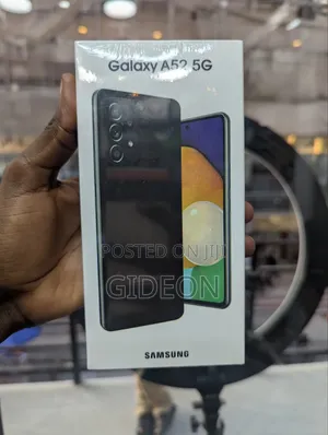New Samsung Galaxy A52 5G 128 GB Black