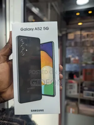 New Samsung Galaxy A52 5G 128 GB Black