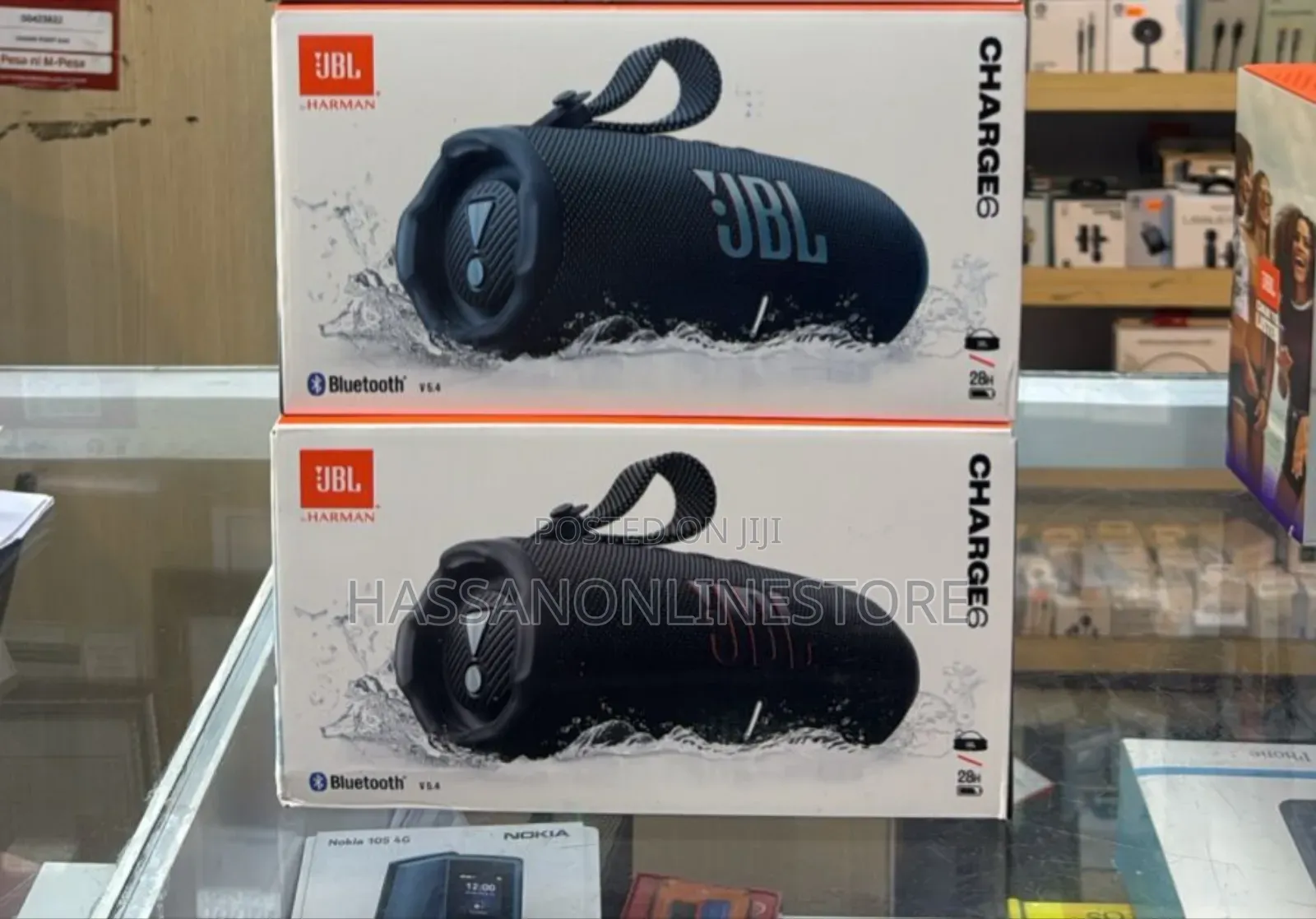 JBL Charge 6 Portable Waterproof Bluetooth Speaker
