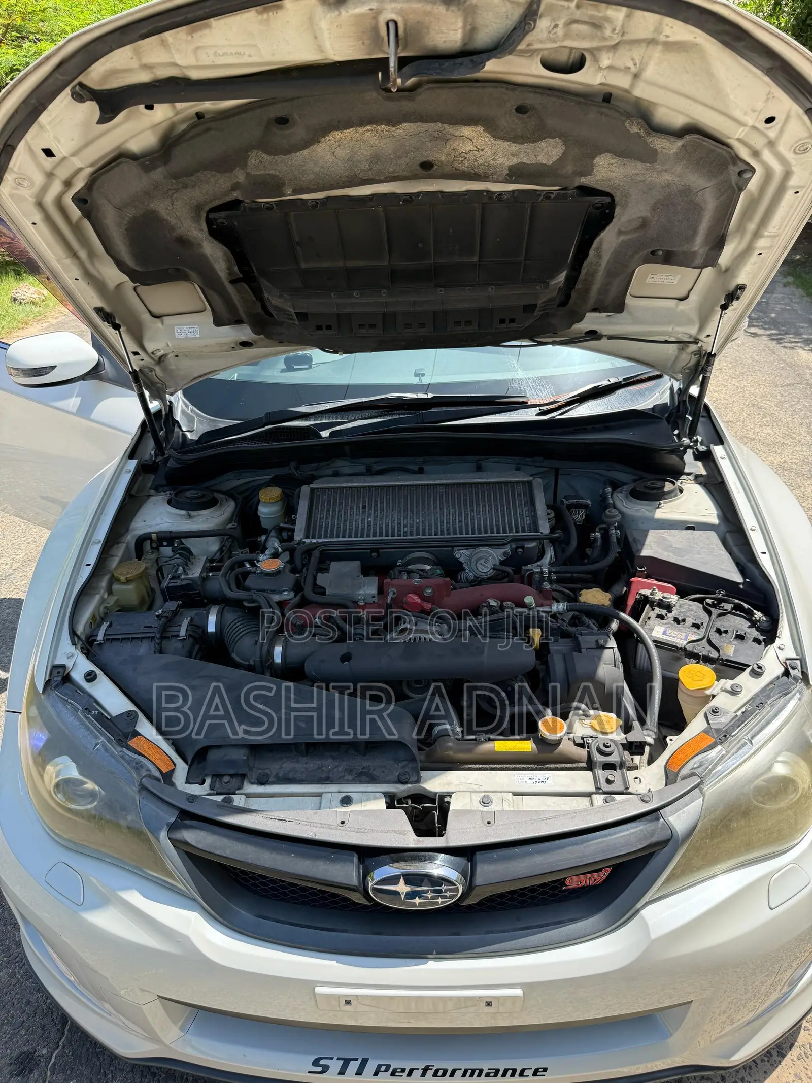 Subaru WRX STI 2015 White