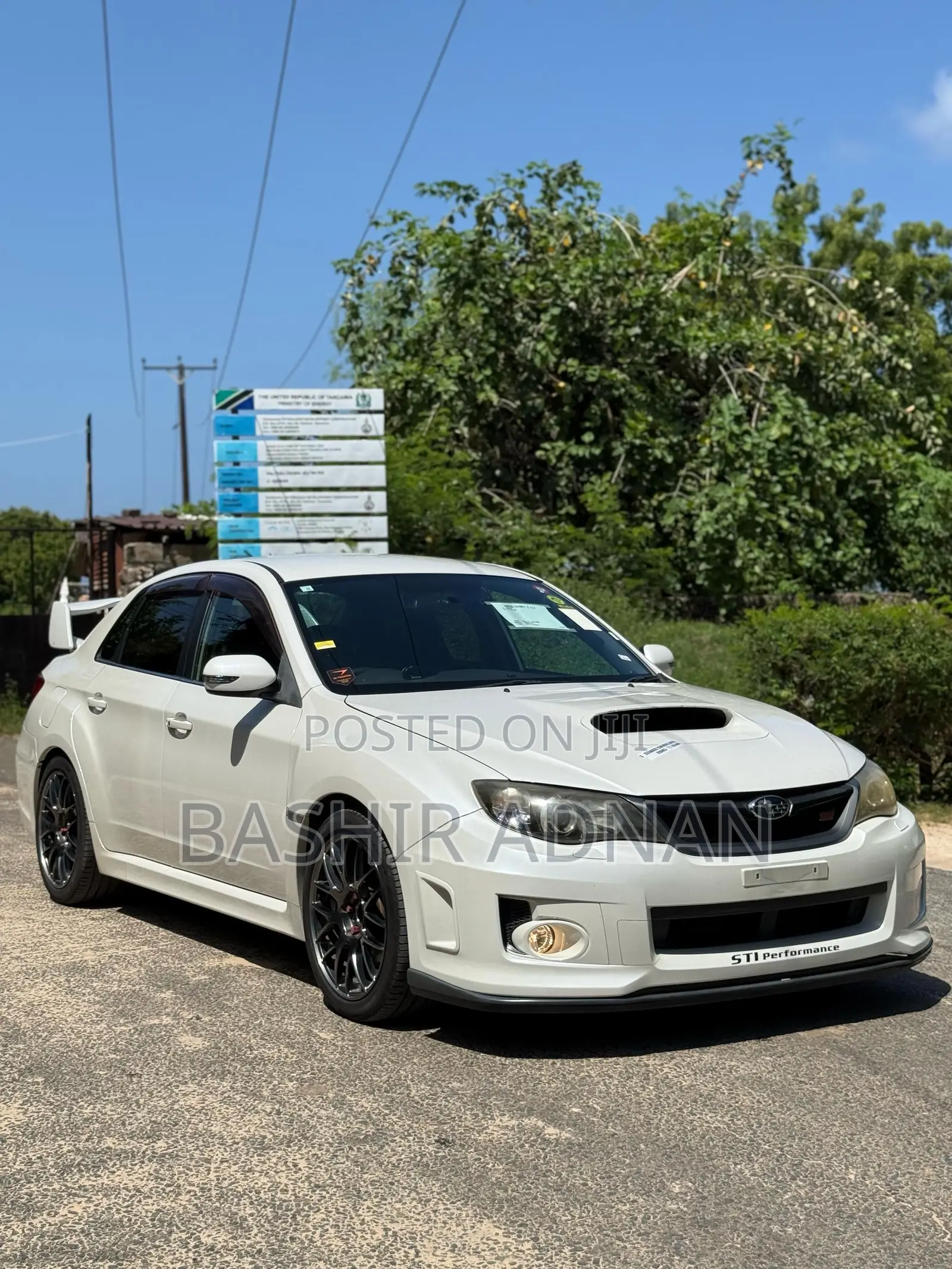 Subaru WRX STI 2015 White