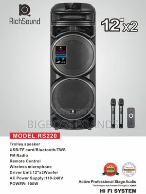 Richsound Speaker RS220 100W