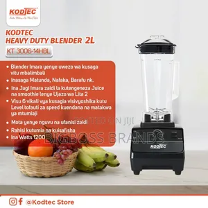 Kodtec Heavy Duty Blender 2L