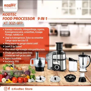 Kodtec Food Processor 9 in 1 Watts 700