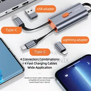 USAMS US-SJ560 4 IN 1 Multifunctional Cable