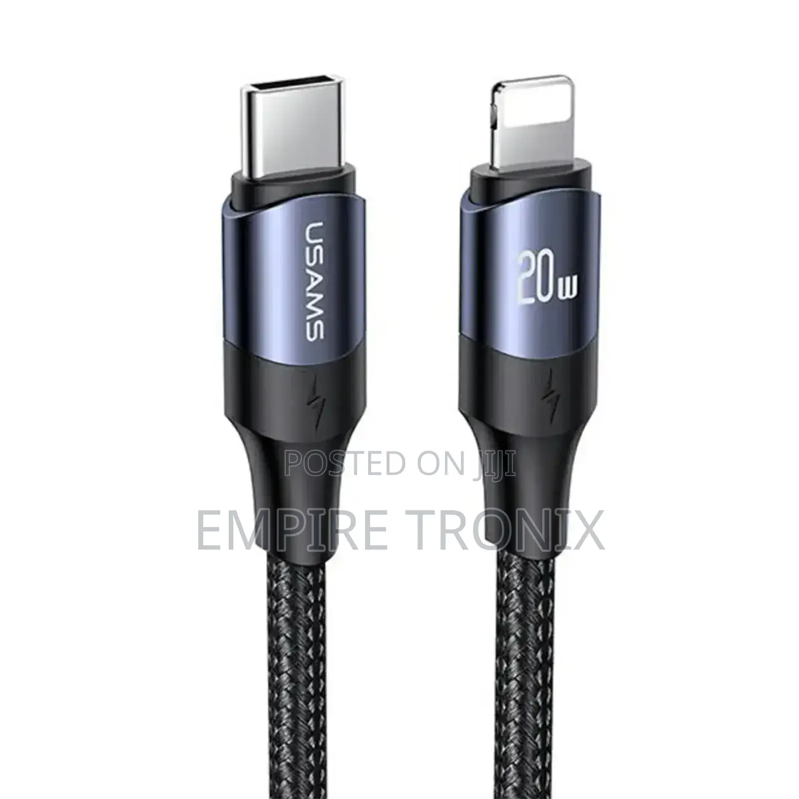 USAMS U71 USB-C to Lightning Cable 2m 20W PD Fast Charge