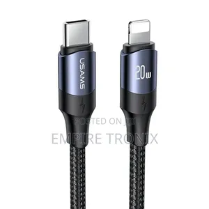 USAMS U71 USB-C to Lightning Cable 2m 20W PD Fast Charge