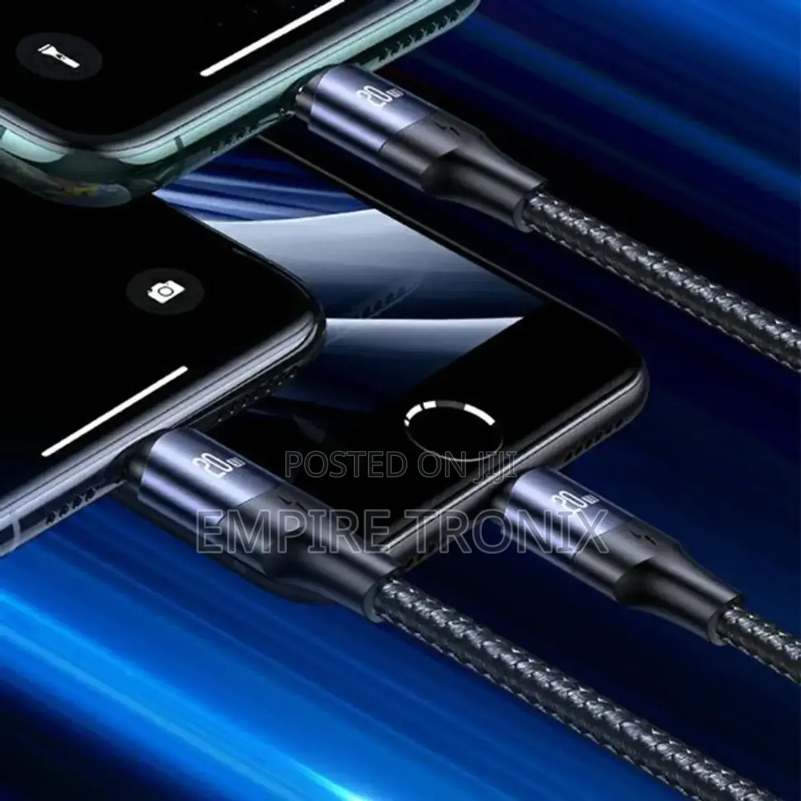 USAMS U71 USB-C to Lightning Cable 2m 20W PD Fast Charge