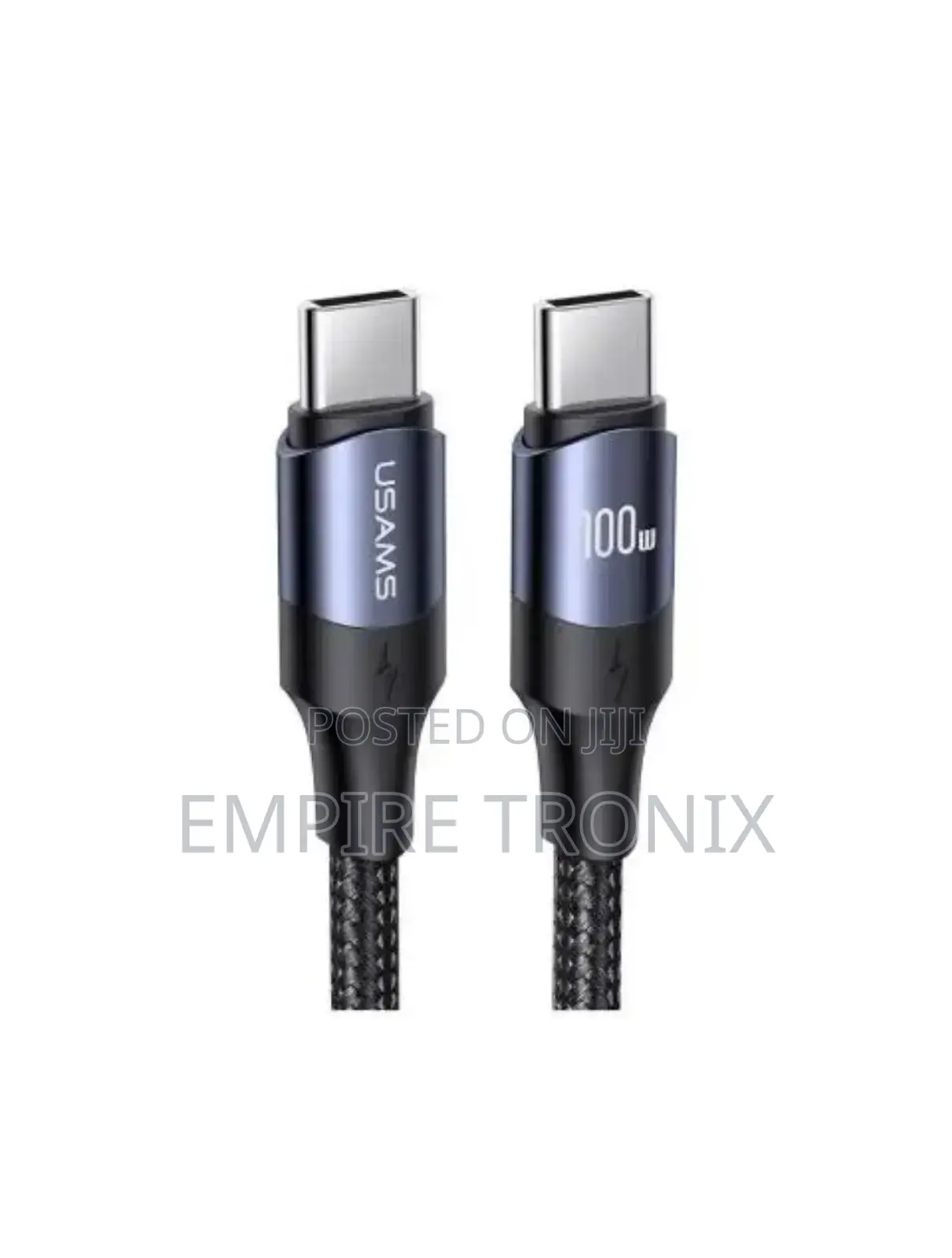 USAMS SJ525 Type-C to Type-C 100W PD Fast Charging 2m