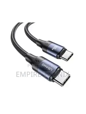 USAMS SJ525 Type-C to Type-C 100W PD Fast Charging 2m