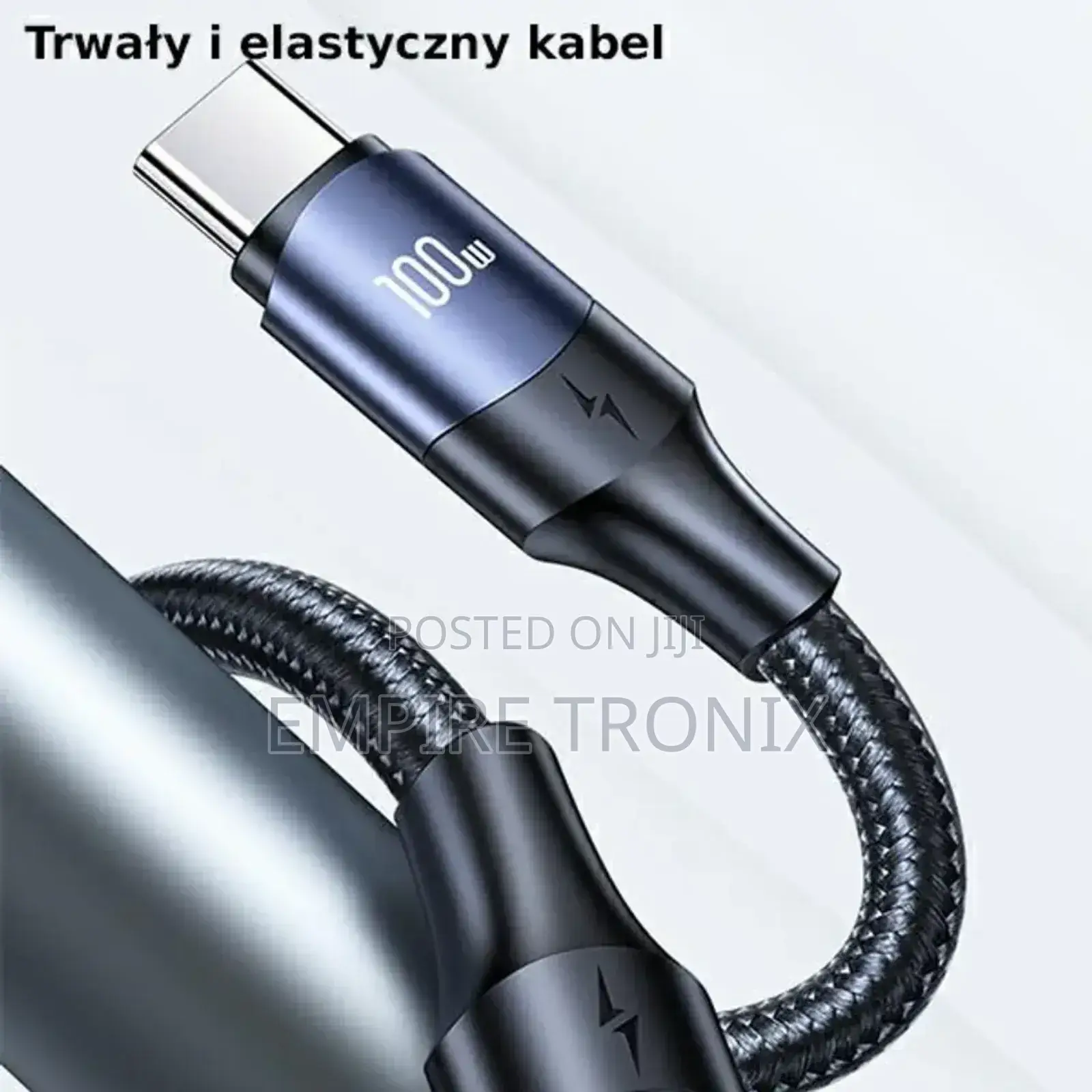 Usams Cable Usb-C to Usb-C 3M 100W Pd Fast Charge Us-Sj526
