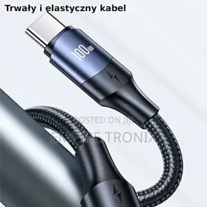 Usams Cable Usb-C to Usb-C 3M 100W Pd Fast Charge Us-Sj526