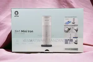 Cordles Iron For Clothes, Fabric Shaver Power Bank 3 In 1