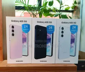 New Samsung Galaxy A55 256 GB Black