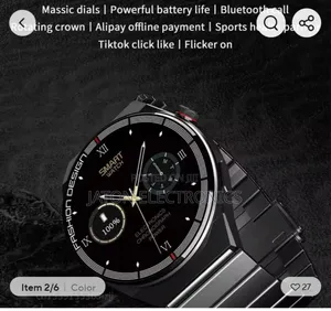 Model Gt-3 Max Smart Watch(Mkanda Mmoja)