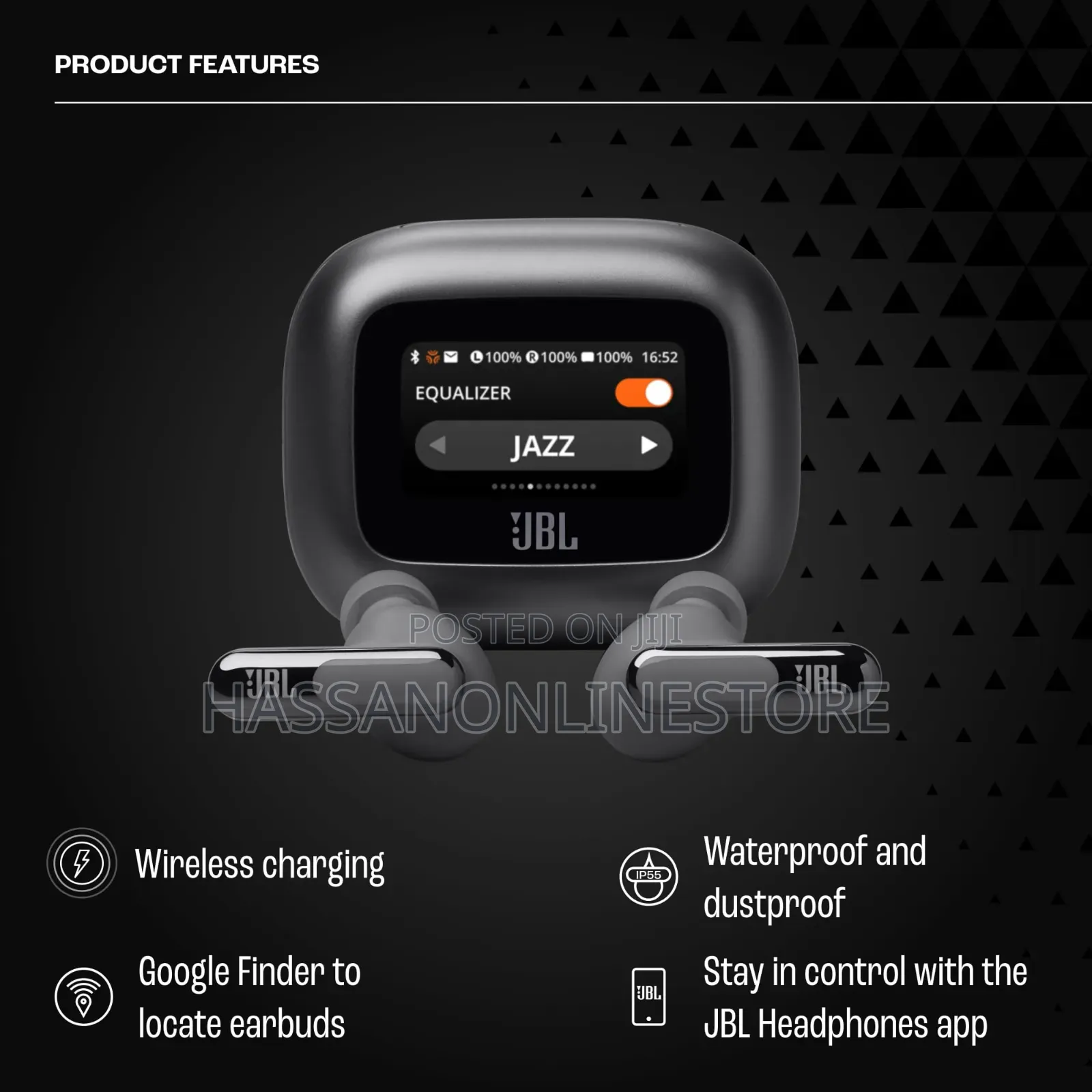 JBL Live Beam 3 Noise-Canceling True Wireless Earbuds