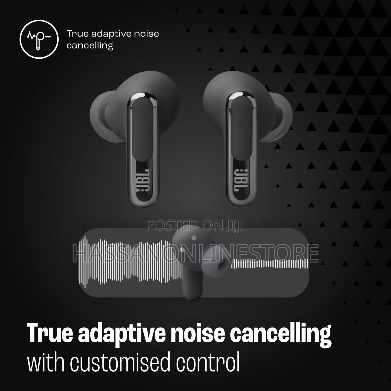 JBL Live Beam 3 Noise-Canceling True Wireless Earbuds