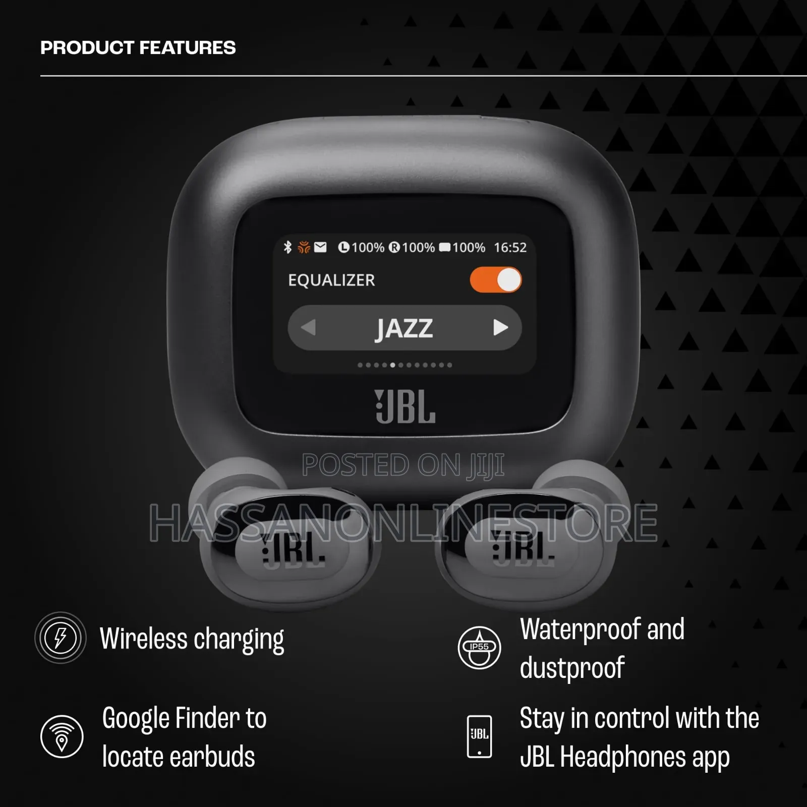 JBL Live Buds 3 True Wireless Noise-Canceling Earbuds