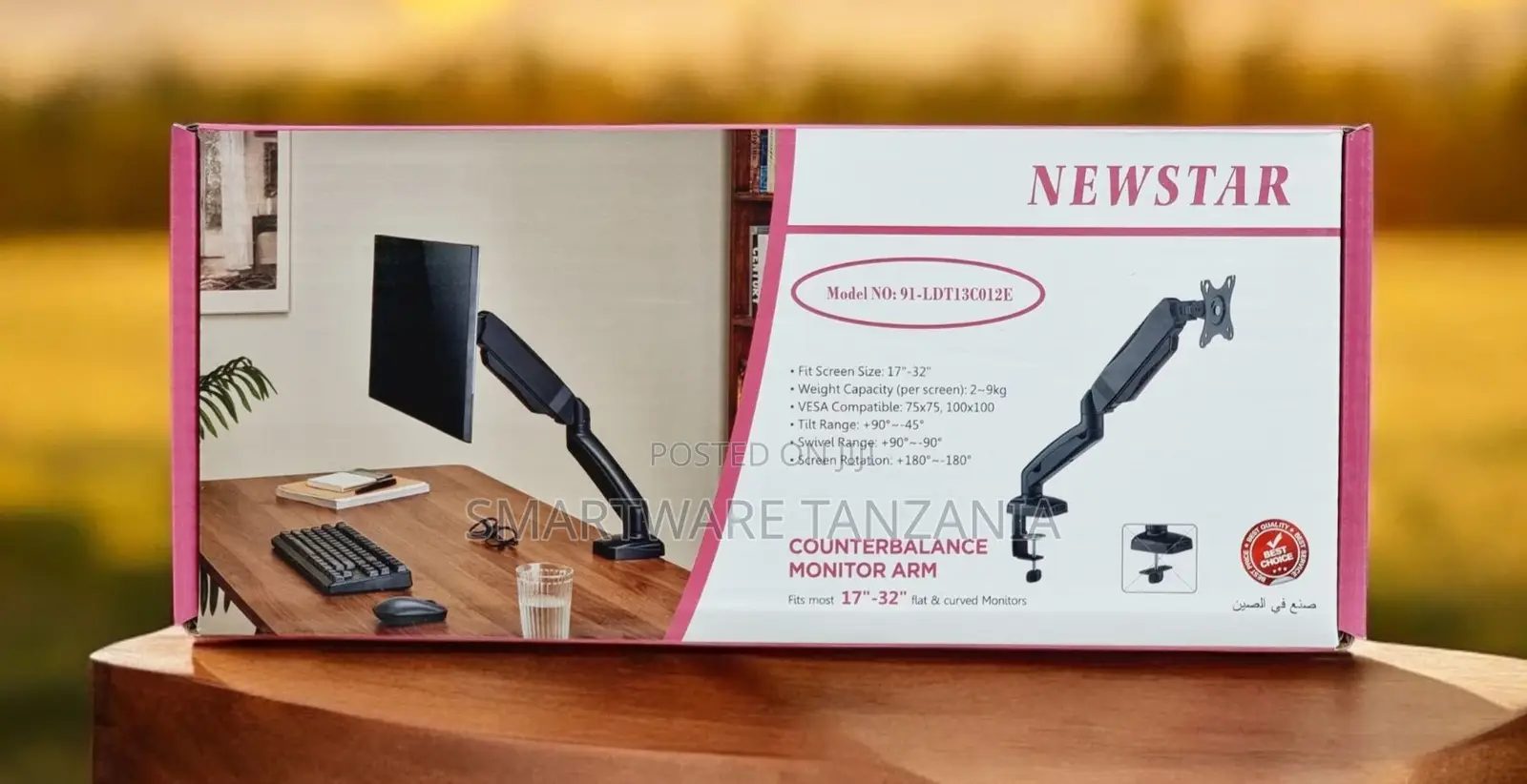 Single Monitor Arm For 32 Inch, Computer Monitor Mount