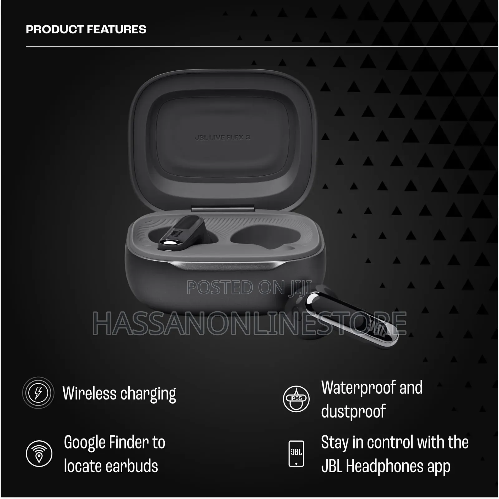 Jbl Live Flex 3 True Wireless Noise-canceling Earbuds