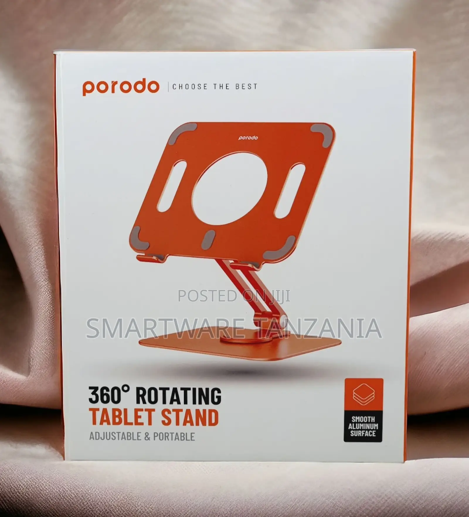Adjustable Tablet Stand 360° Rotating Aluminum Holder