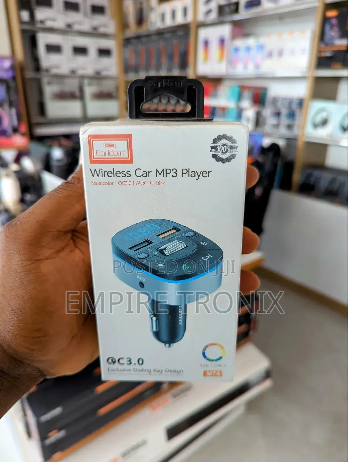 Fm Transmitter Earldom Et-M74, Bluetooth,