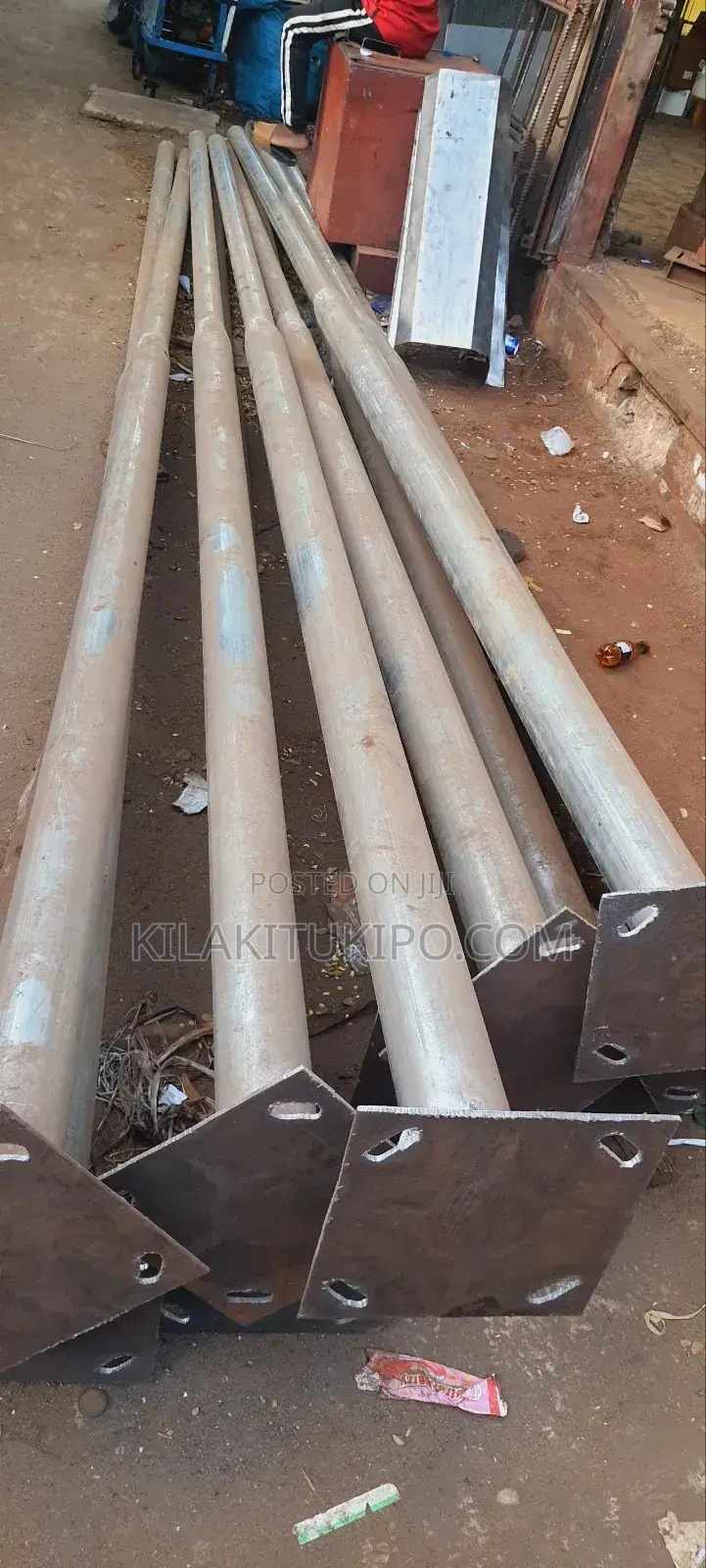 Galvanize Poles 6m Heights for Street Light
