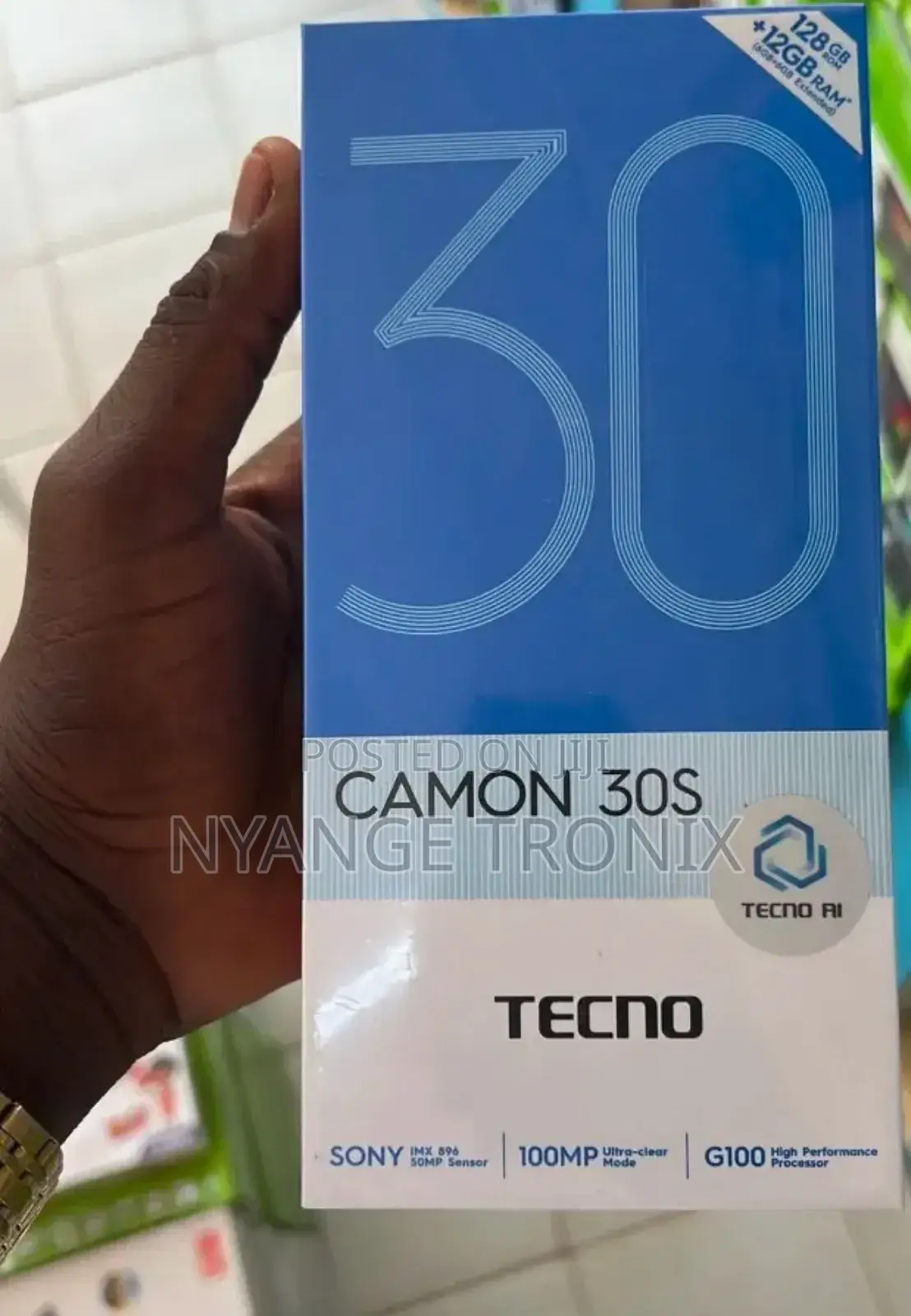 New Tecno Camon 30S 256 GB Black