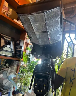 The Best Solar Street Light With Big Security Camera 2 In 1