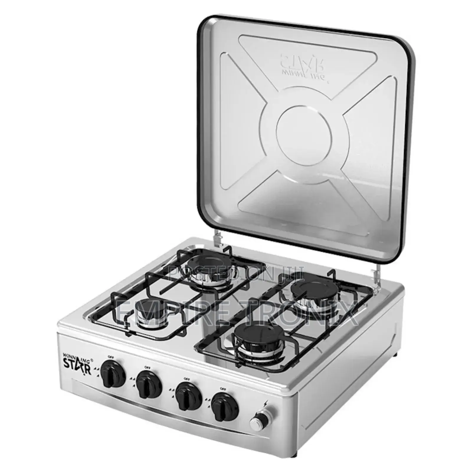 Winning Star 4-Burner Portable Gas Stove | Cooker