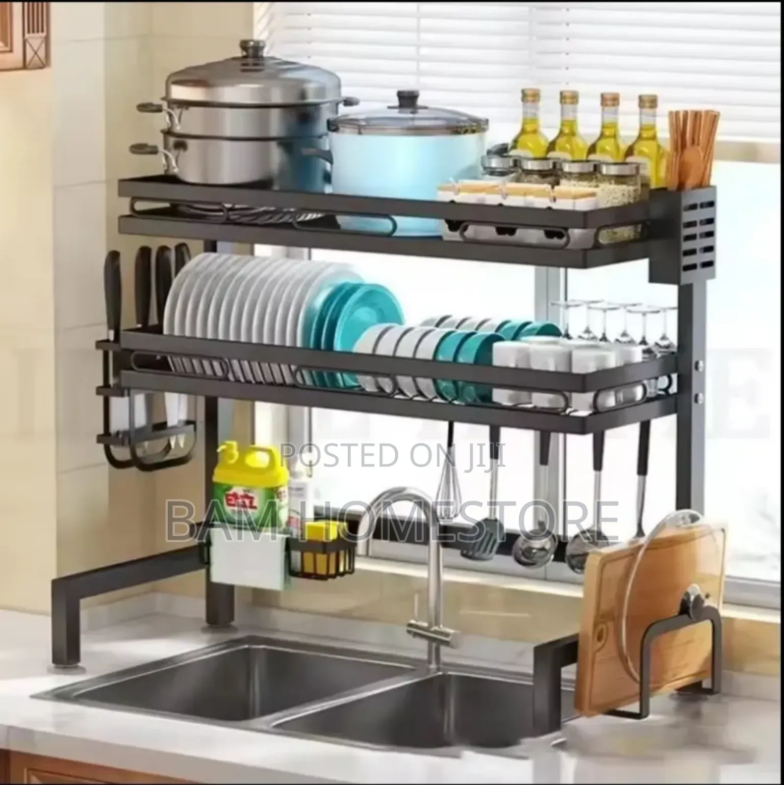 Oversink Kitchen Rack